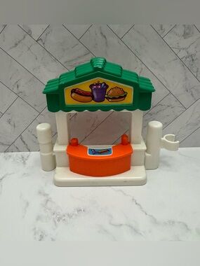 Fisher-Price Little People Hot Dog Hamburger Stand